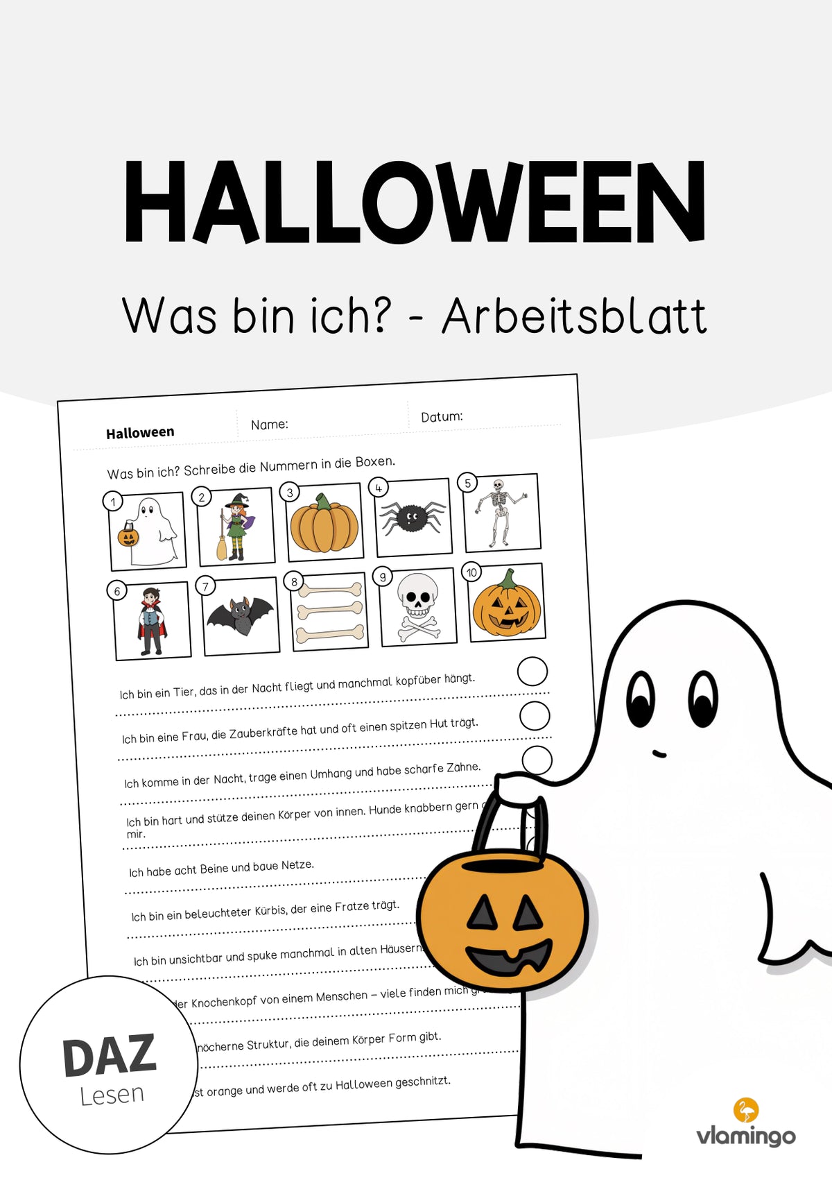 de deutsch halloween was bin ich arbeitsblatt 001