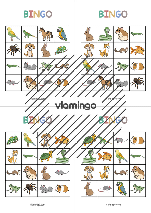 de deutsch haustiere bingo 020
