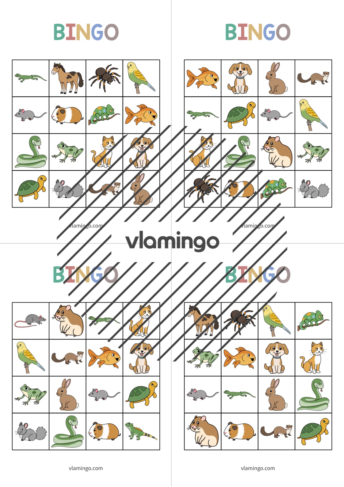 de deutsch haustiere bingo 021