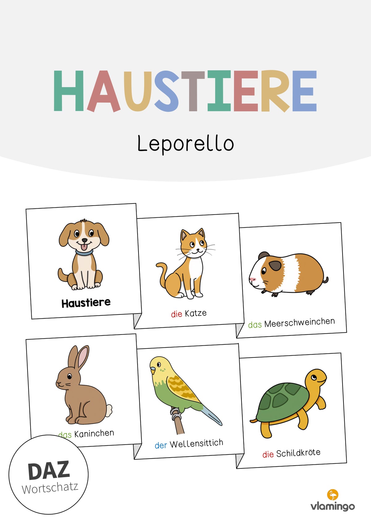 de deutsch haustiere leporello 001