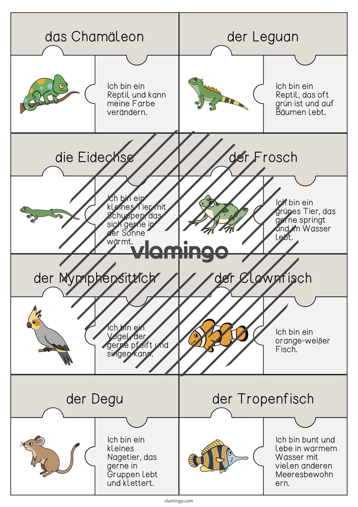 de deutsch haustiere puzzle 005