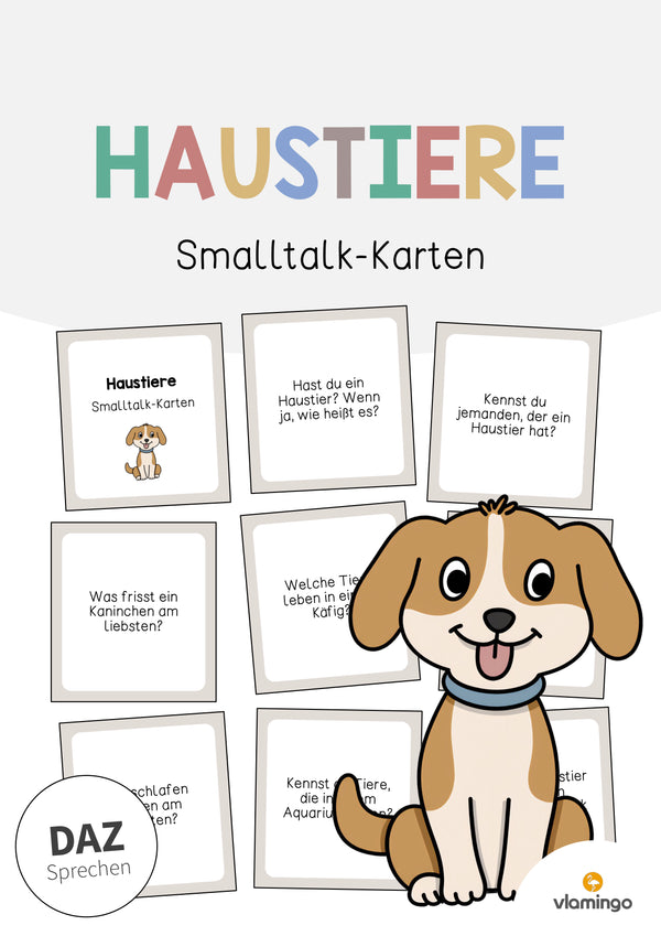 de deutsch haustiere smalltalkkarten 001