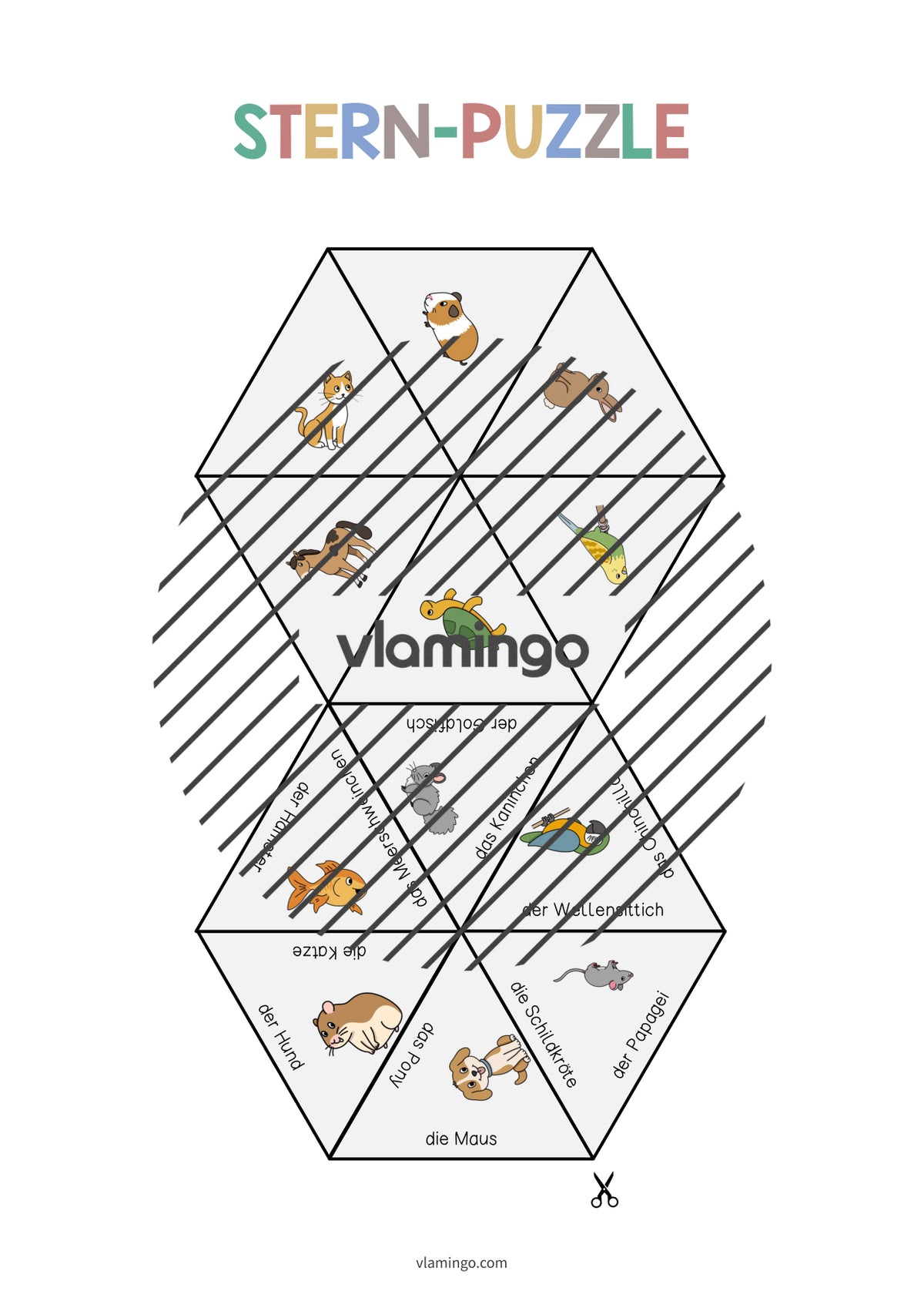 de deutsch haustiere sternpuzzle 003