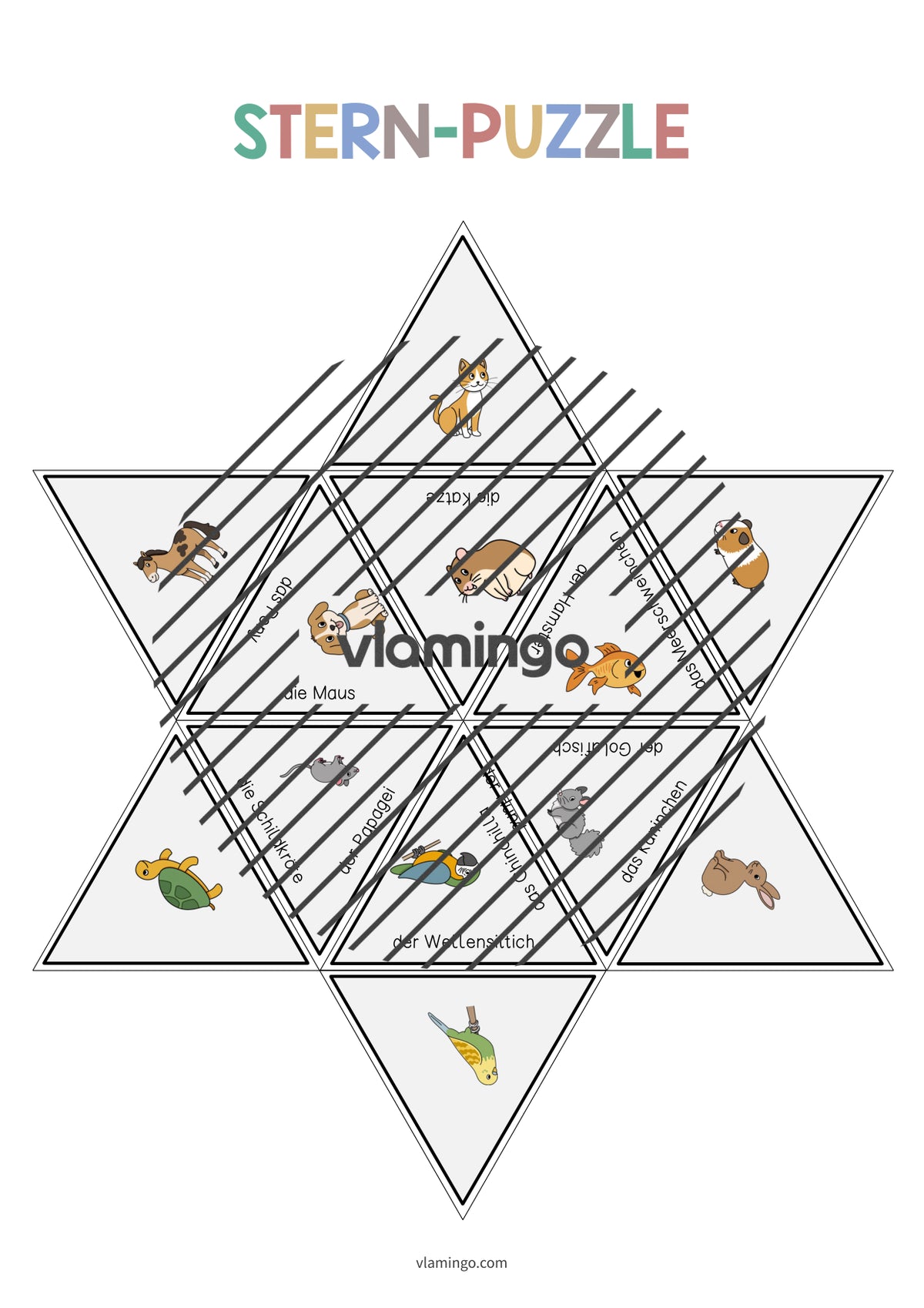de deutsch haustiere sternpuzzle 008