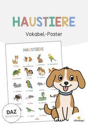 de deutsch haustiere vokabelposter 001