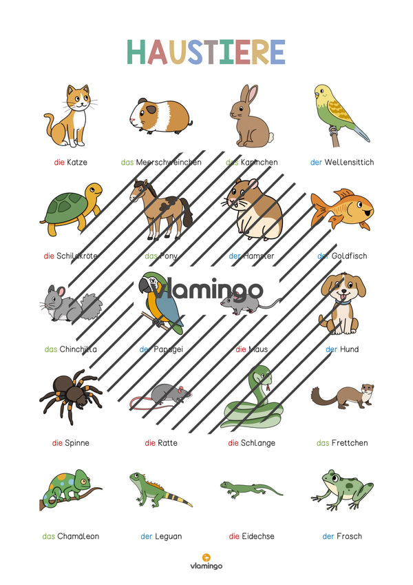 de deutsch haustiere vokabelposter 003