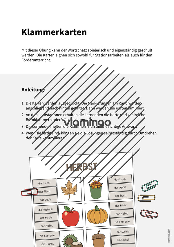 de deutsch herbst klammerkarten 002