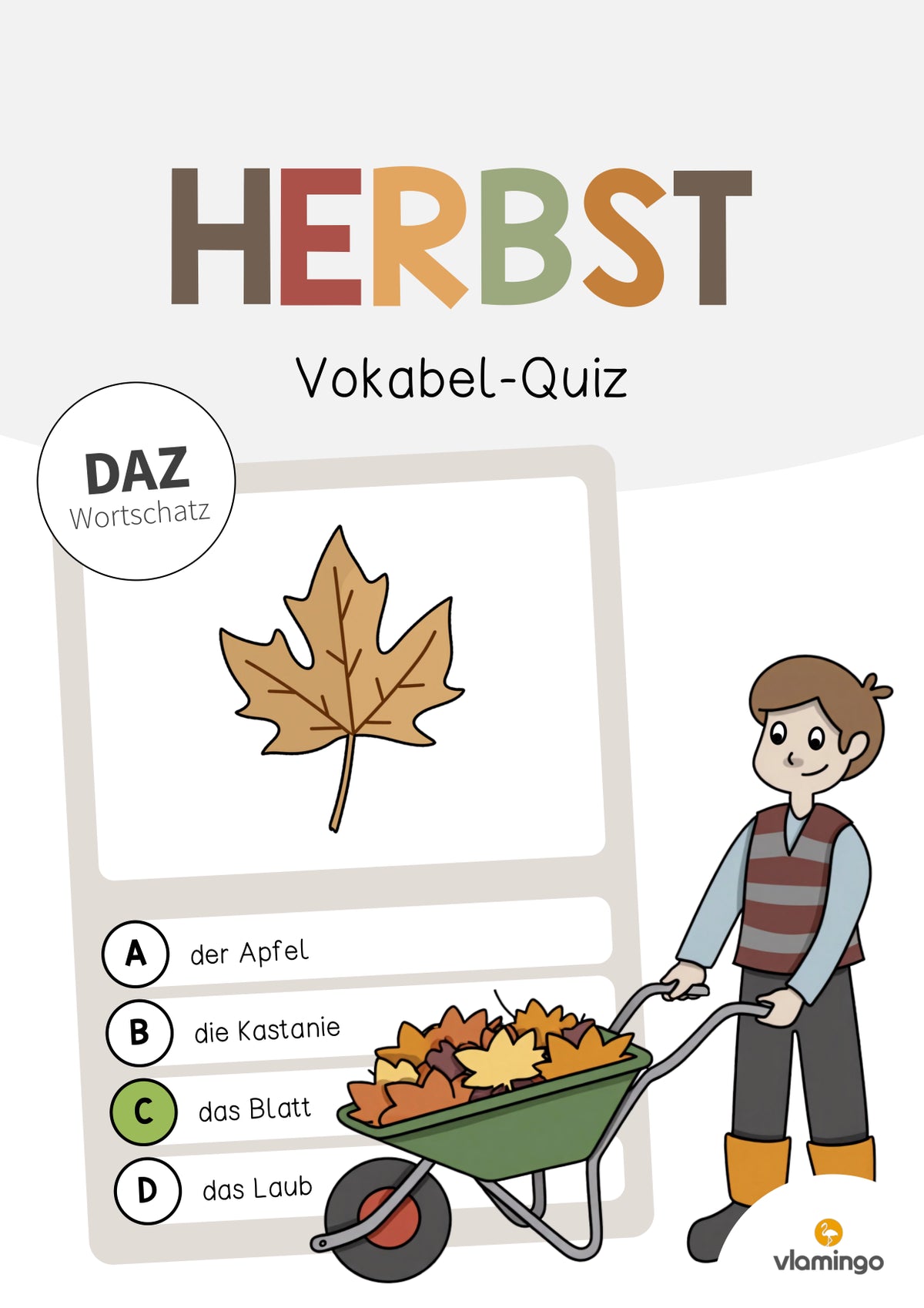 de deutsch herbst vokabelquiz 001