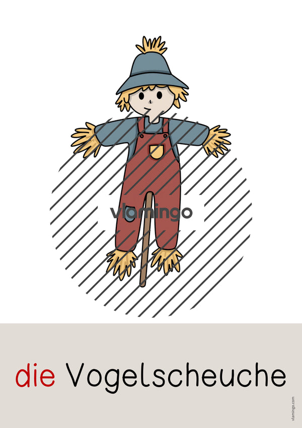 de deutsch herbst wort und bildkarten 047