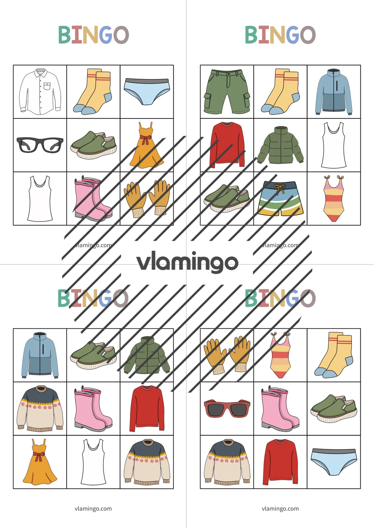de deutsch kleidung bingo 008