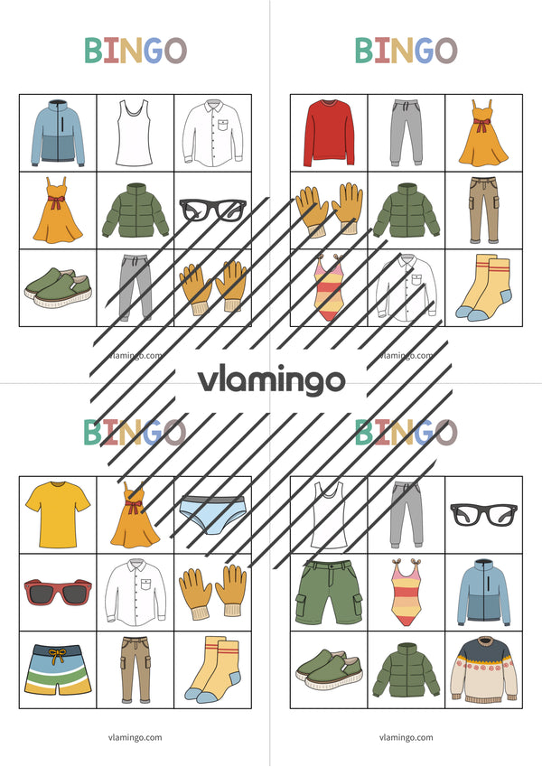 de deutsch kleidung bingo 010