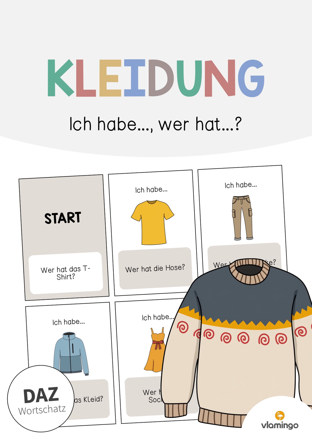 de deutsch kleidung ich habe wer hat 001