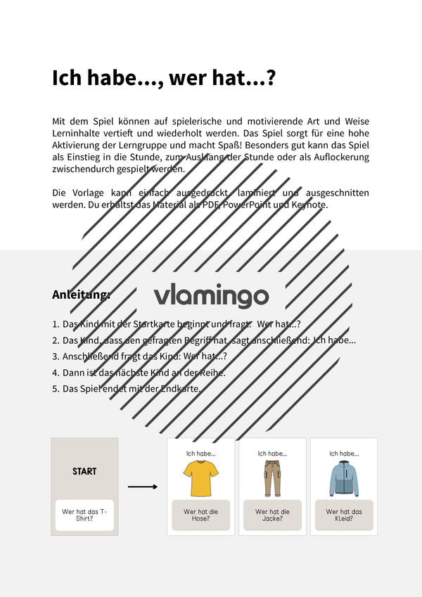 de deutsch kleidung ich habe wer hat 002