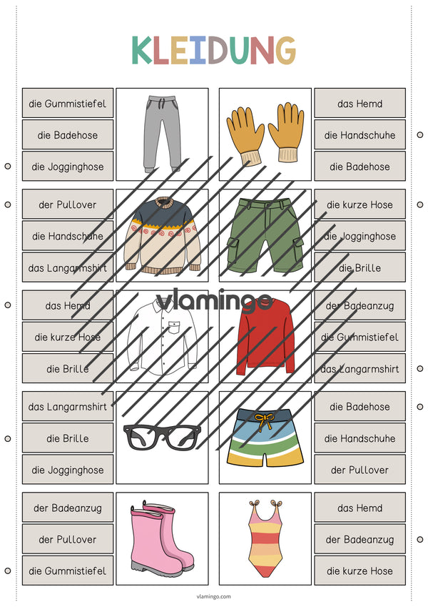 de deutsch kleidung klammerkarten 004