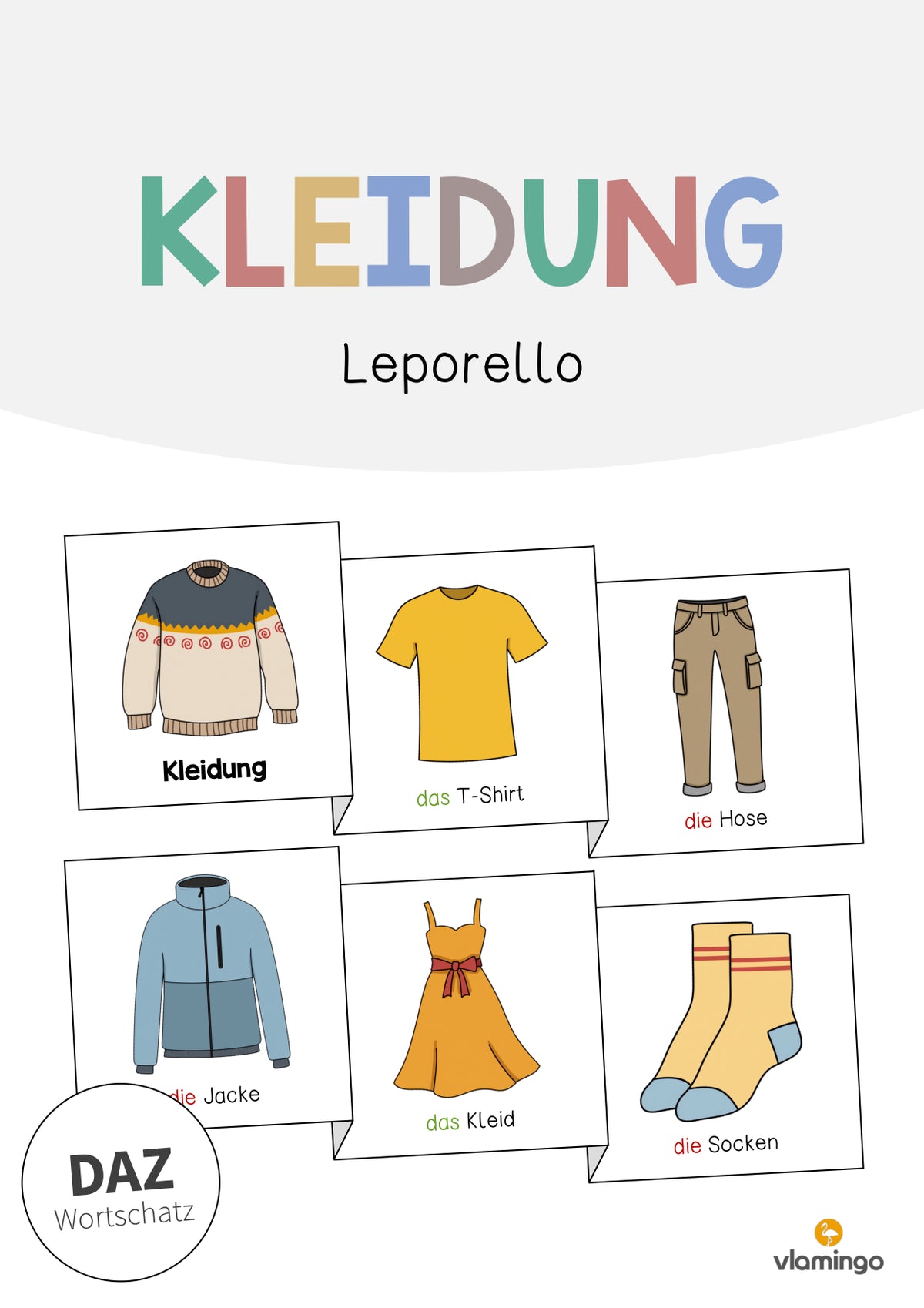 de deutsch kleidung leporello 001