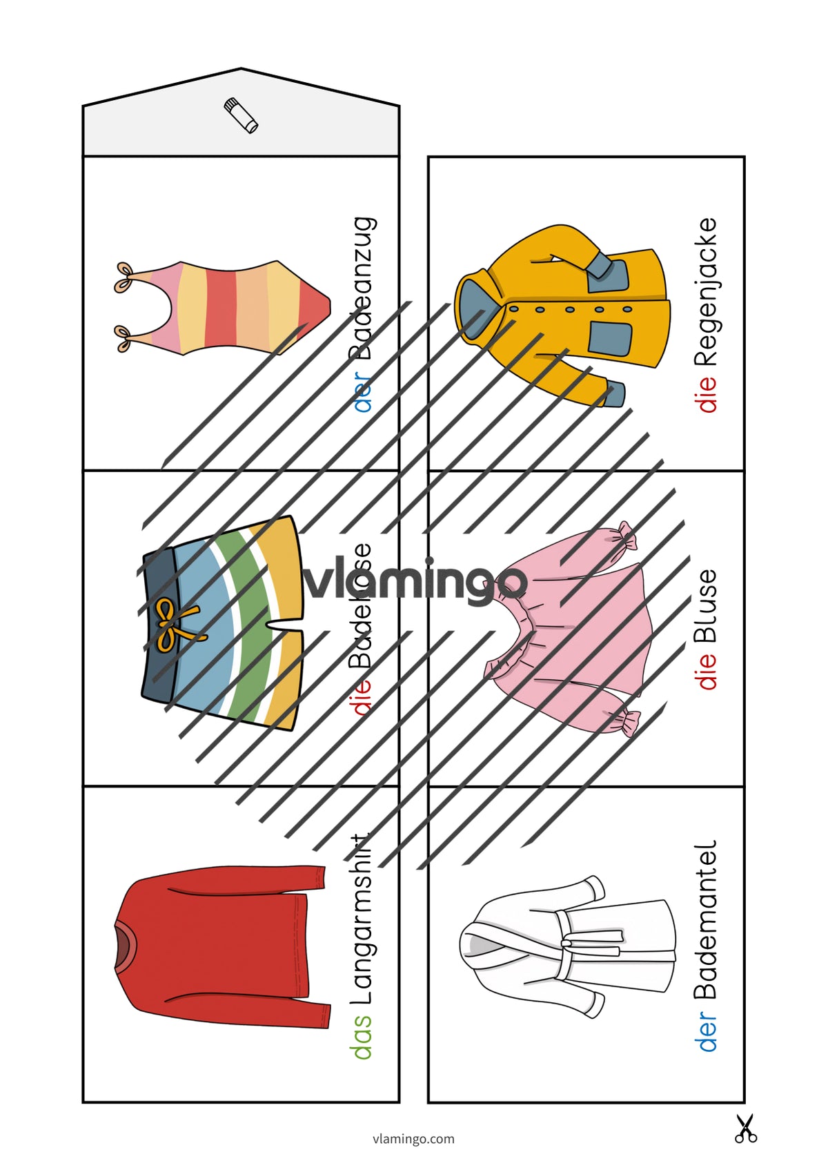 de deutsch kleidung leporello 007