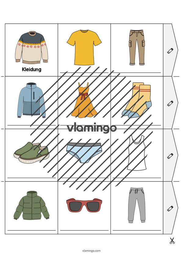 de deutsch kleidung leporello 017