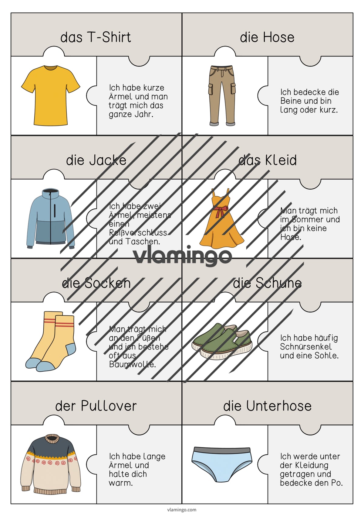 de deutsch kleidung puzzle 003