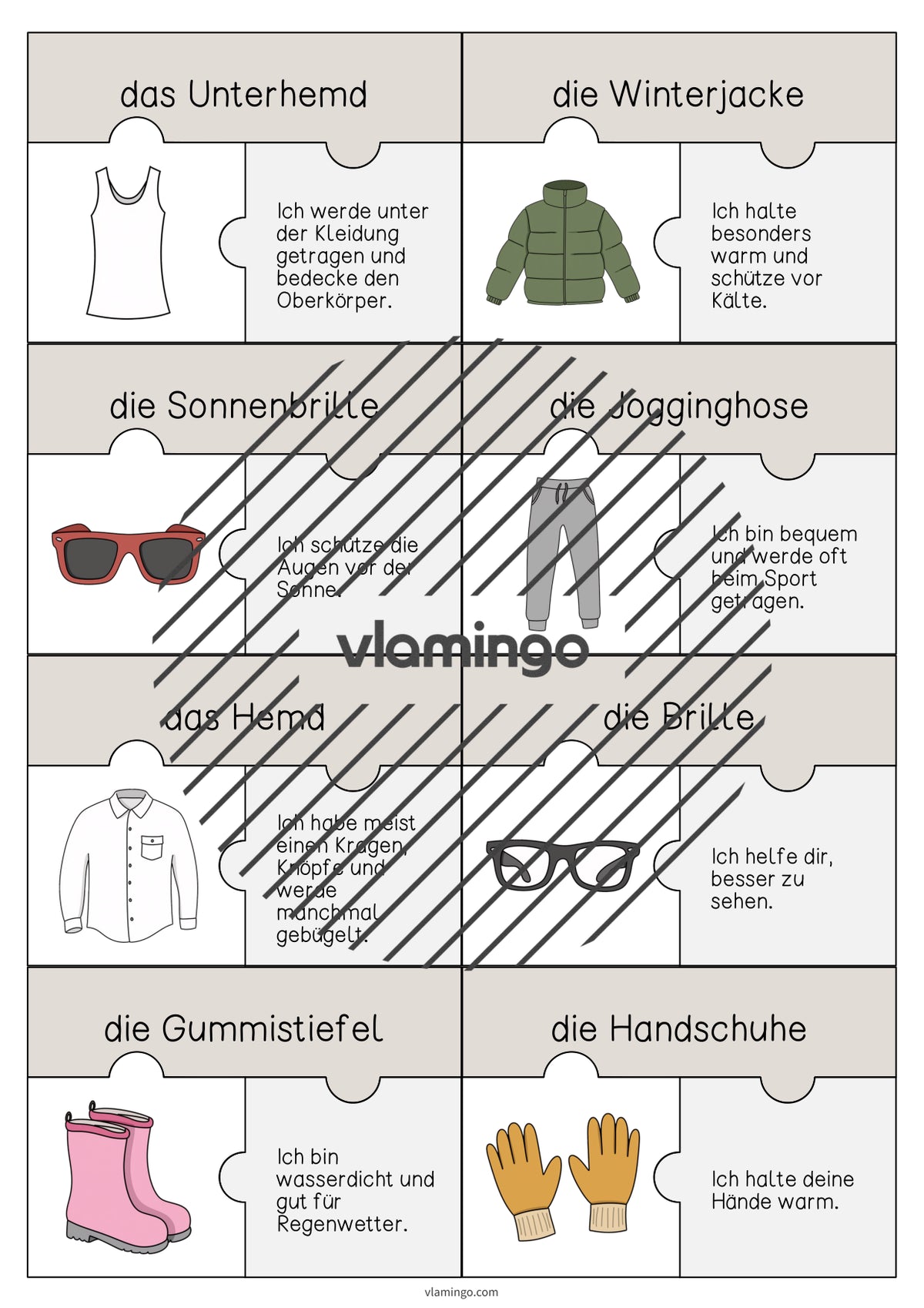 de deutsch kleidung puzzle 004