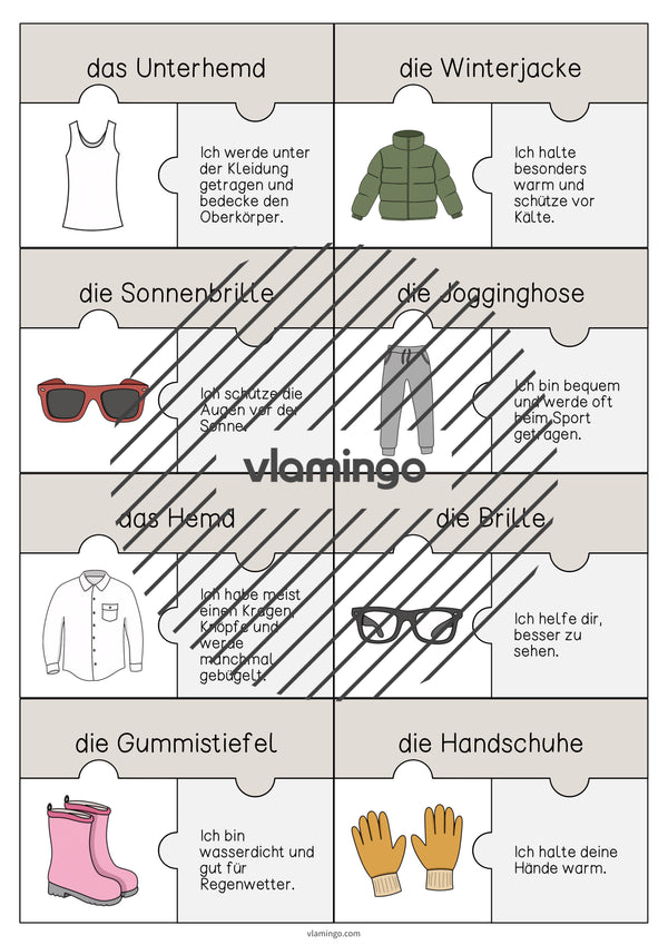 de deutsch kleidung puzzle 004
