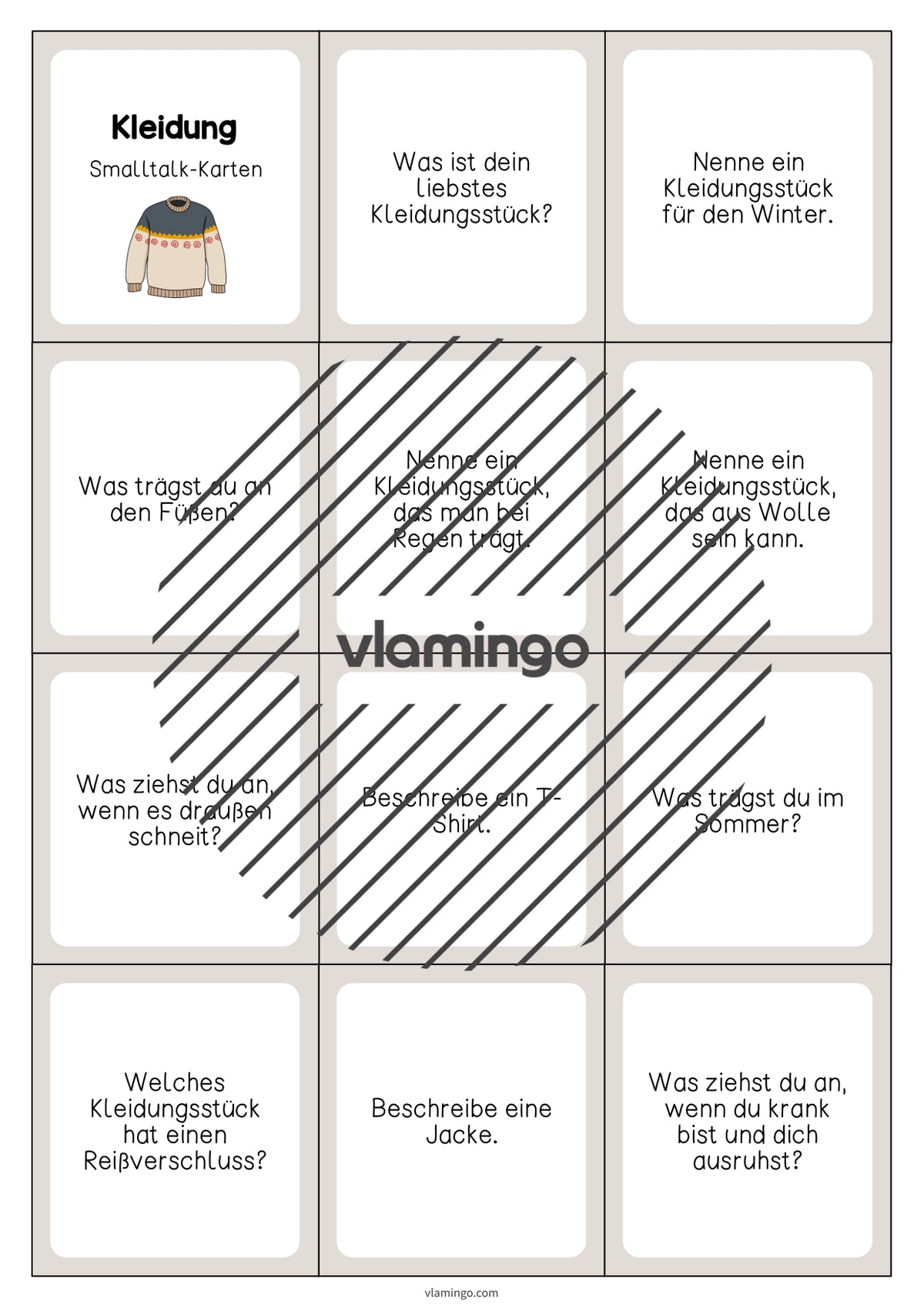 de deutsch kleidung smalltalkkarten 003