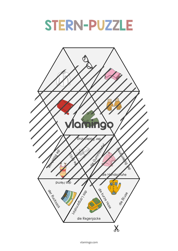 de deutsch kleidung sternpuzzle 005
