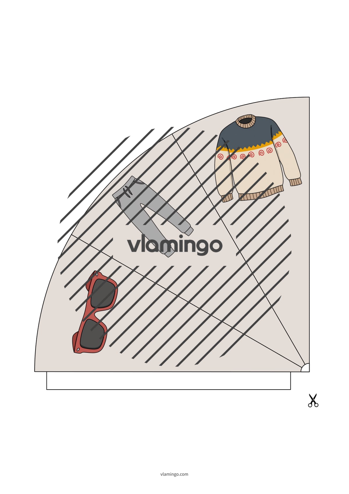 de deutsch kleidung vokabelglucksrad 013