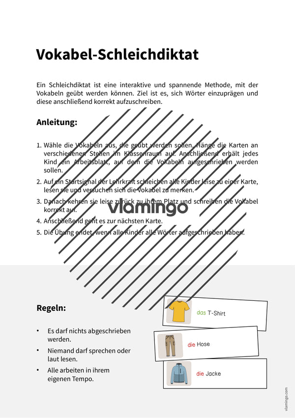 de deutsch kleidung vokabelschleichdiktat 002