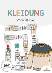 de deutsch kleidung vokabelspiel 001