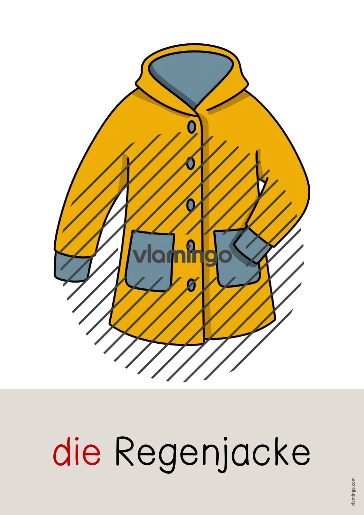 de deutsch kleidung wort und bildkarten 025
