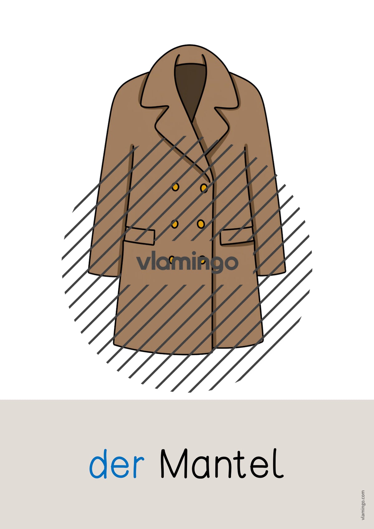 de deutsch kleidung wort und bildkarten 031