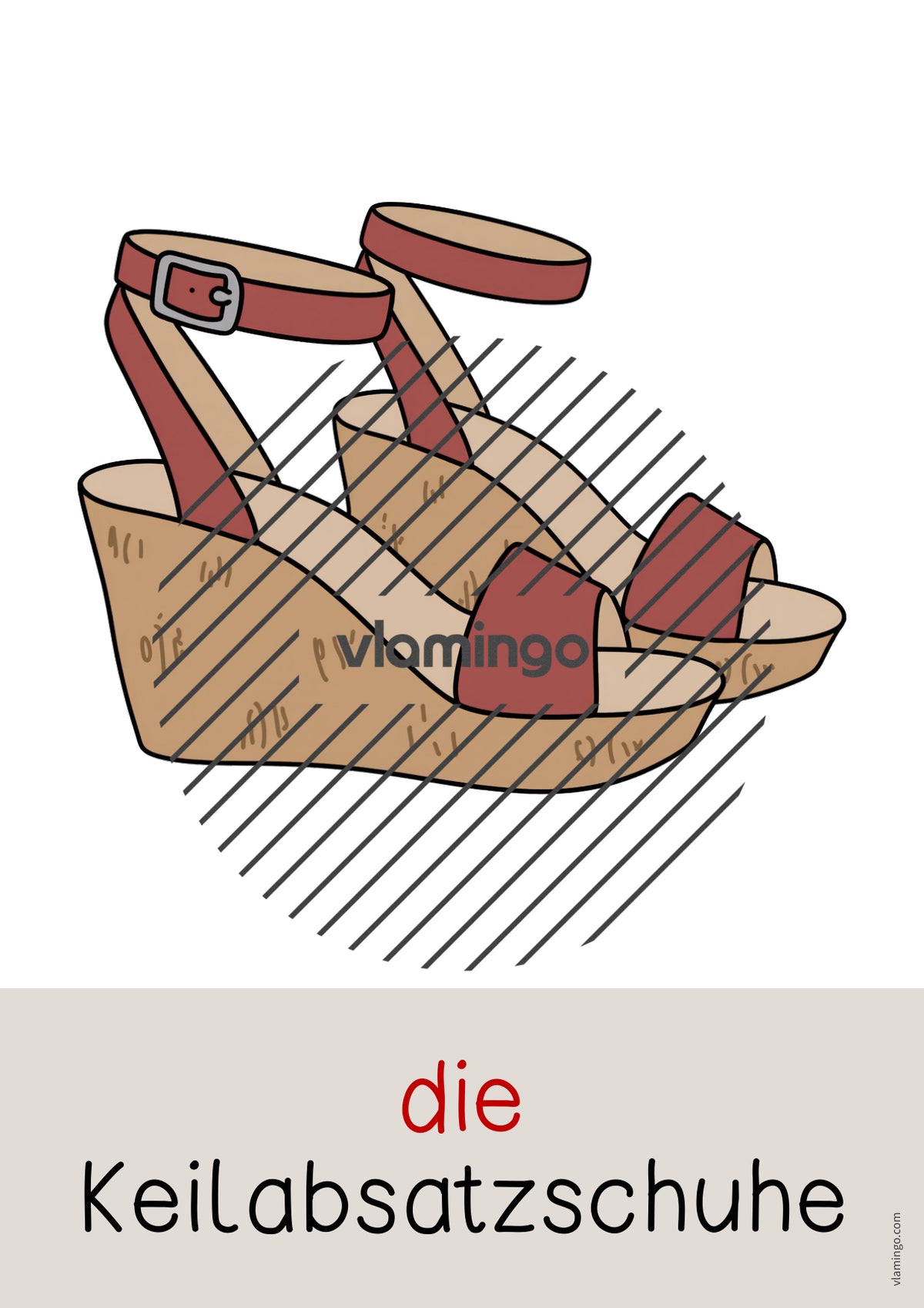 de deutsch kleidung wort und bildkarten 085