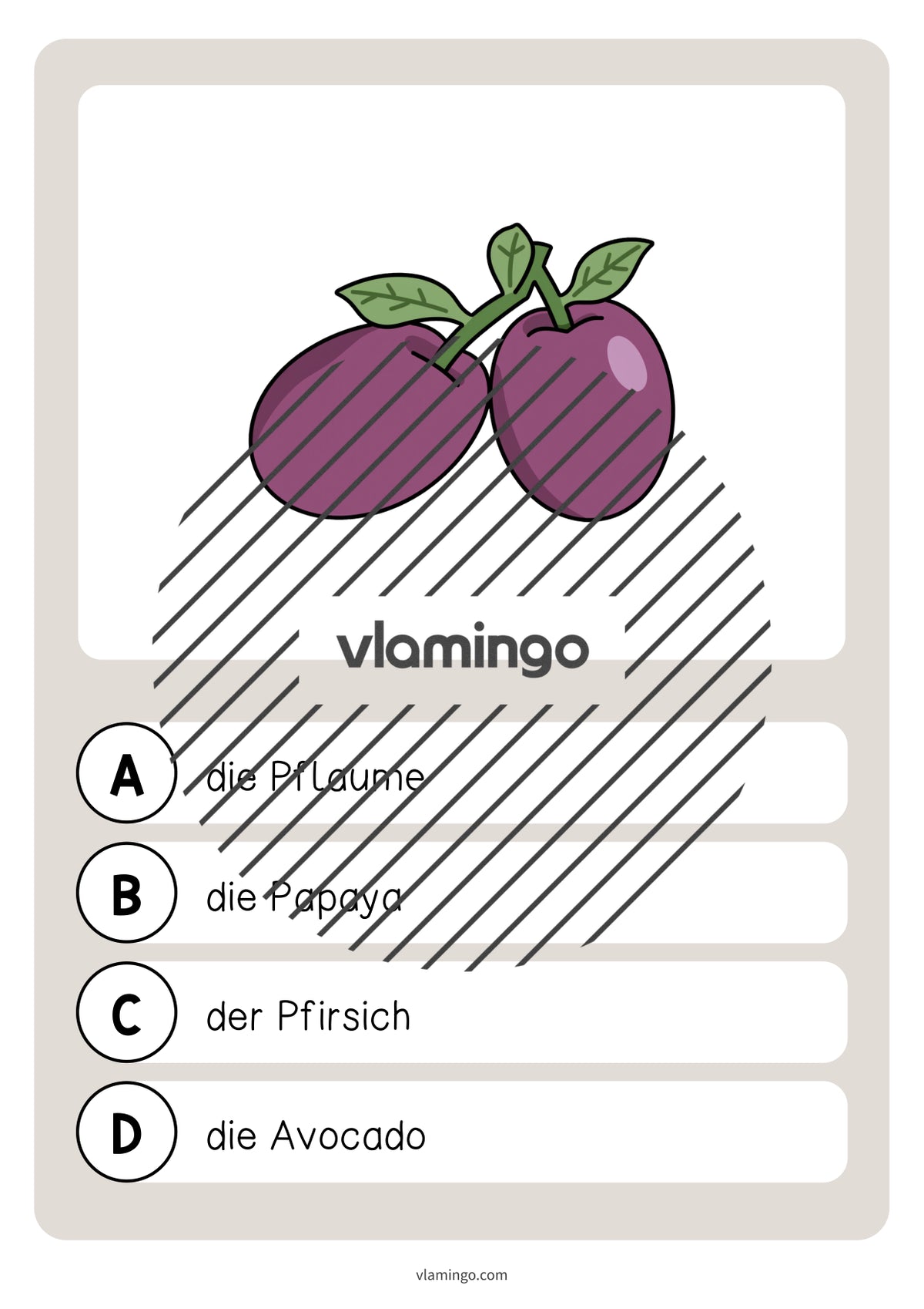 de deutsch obst vokabelquiz 013