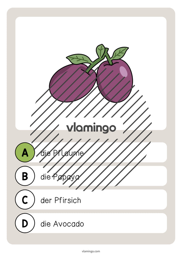 de deutsch obst vokabelquiz 014