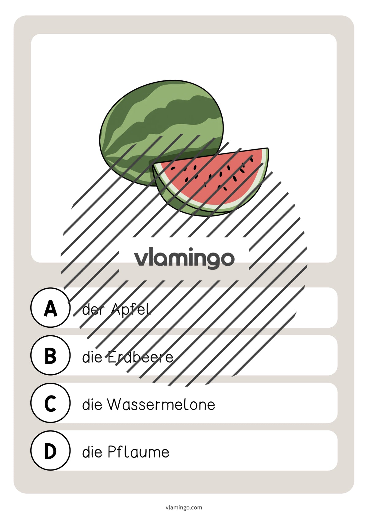 de deutsch obst vokabelquiz 017