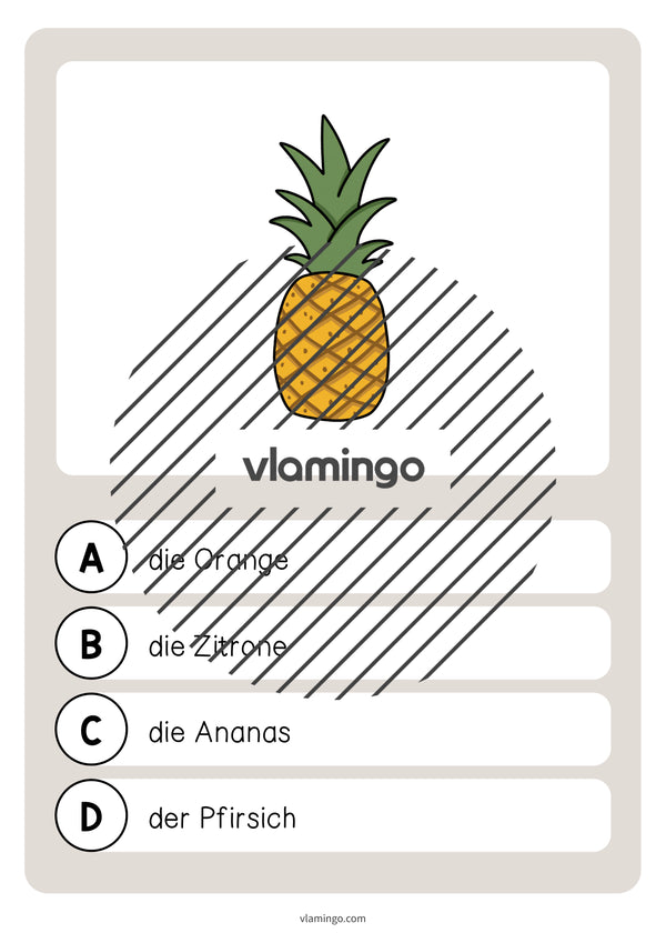 de deutsch obst vokabelquiz 027