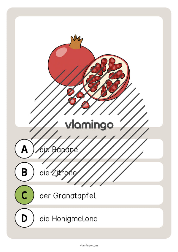 de deutsch obst vokabelquiz 040