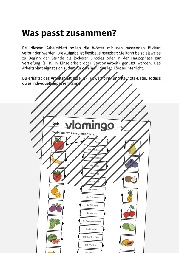 de deutsch obst was passt zusammen 1 002