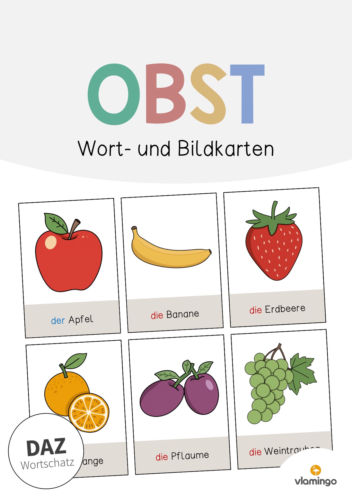 de deutsch obst wort und bildkarten 001