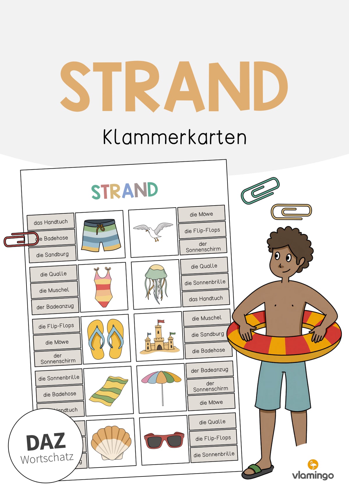de deutsch strand klammerkarten 001