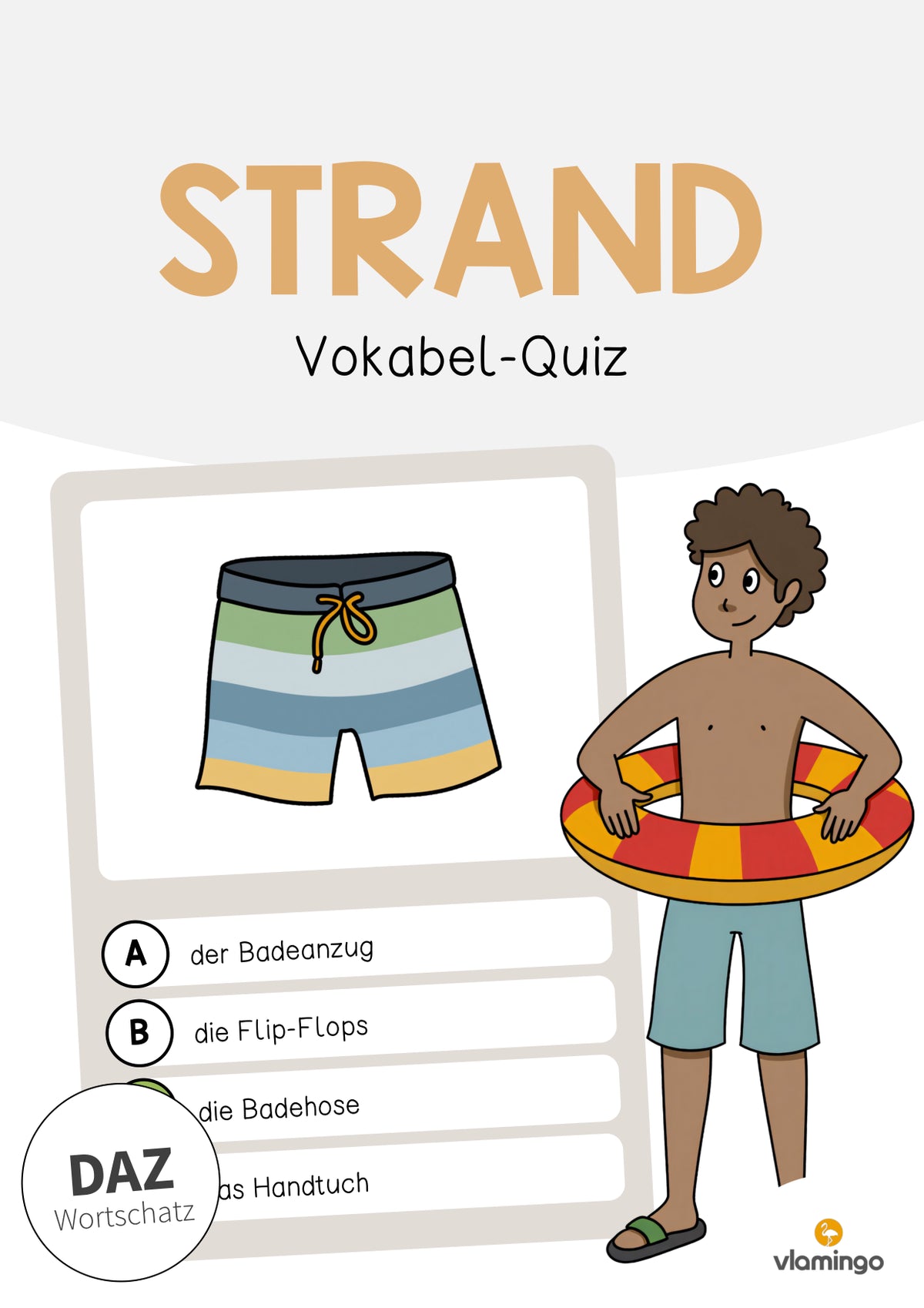 de deutsch strand vokabelquiz 001
