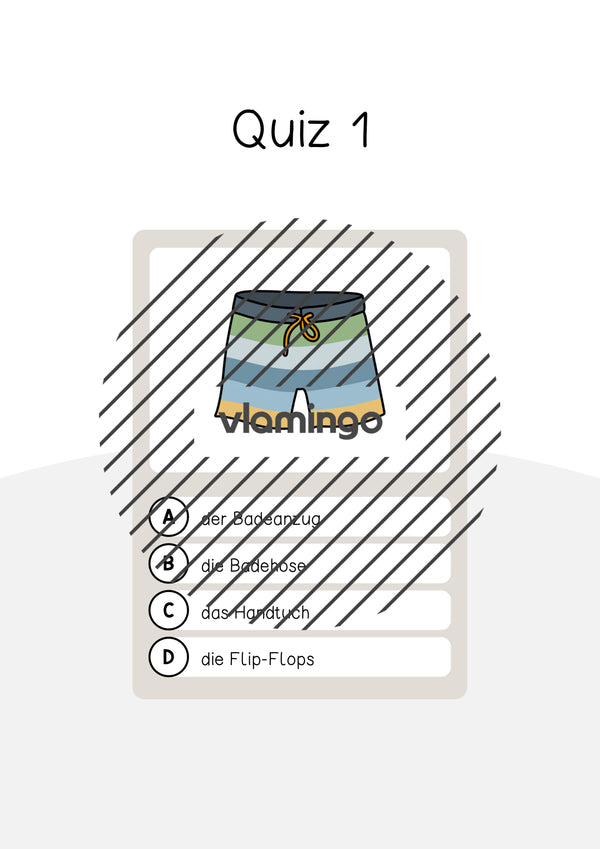 de deutsch strand vokabelquiz 004