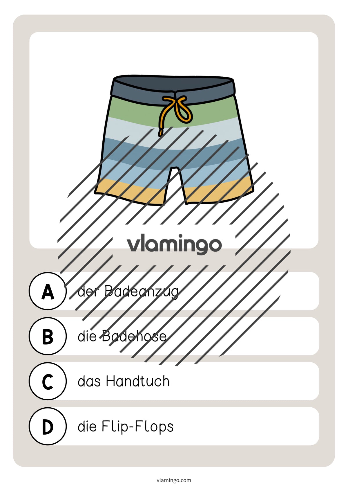 de deutsch strand vokabelquiz 005