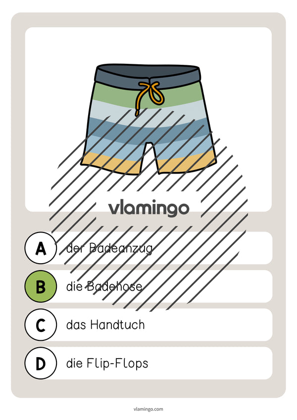 de deutsch strand vokabelquiz 006