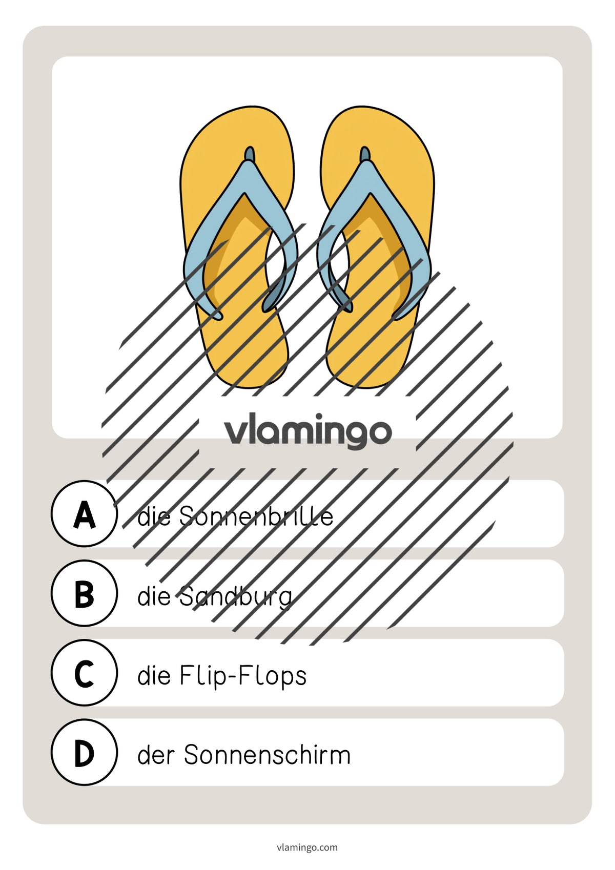 de deutsch strand vokabelquiz 009