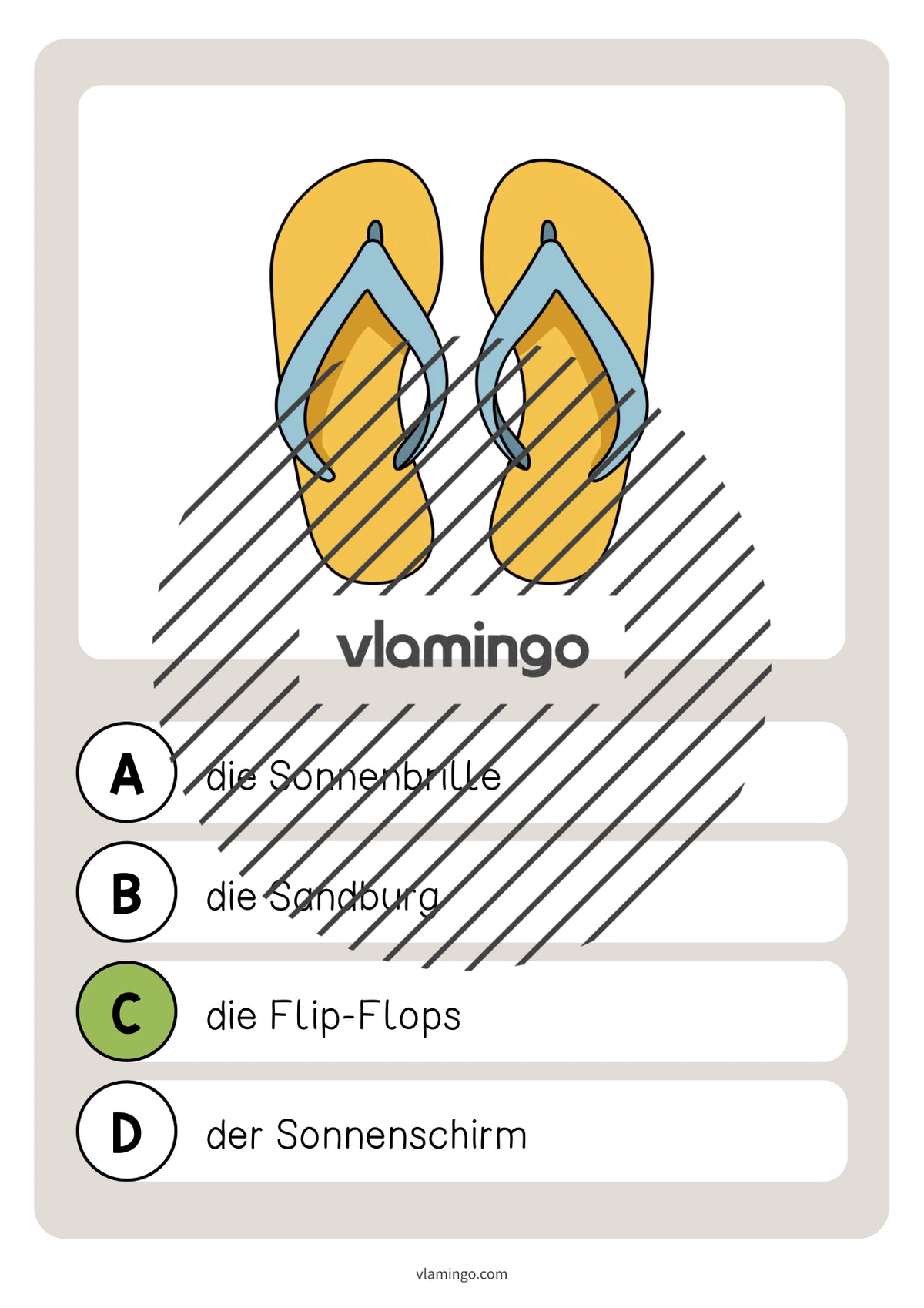 de deutsch strand vokabelquiz 010
