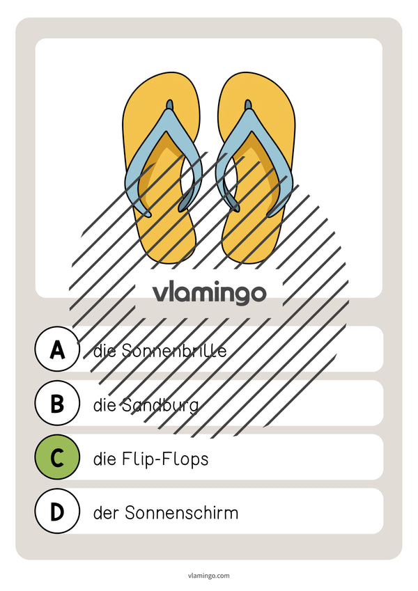 de deutsch strand vokabelquiz 010