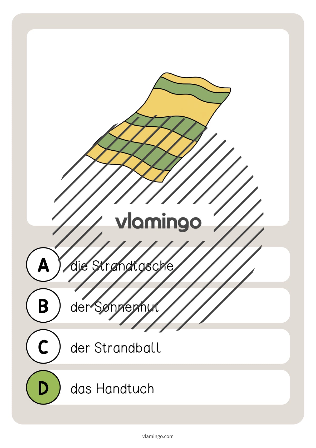 de deutsch strand vokabelquiz 012