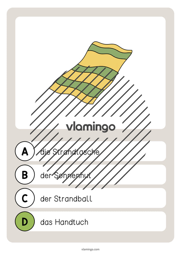 de deutsch strand vokabelquiz 012