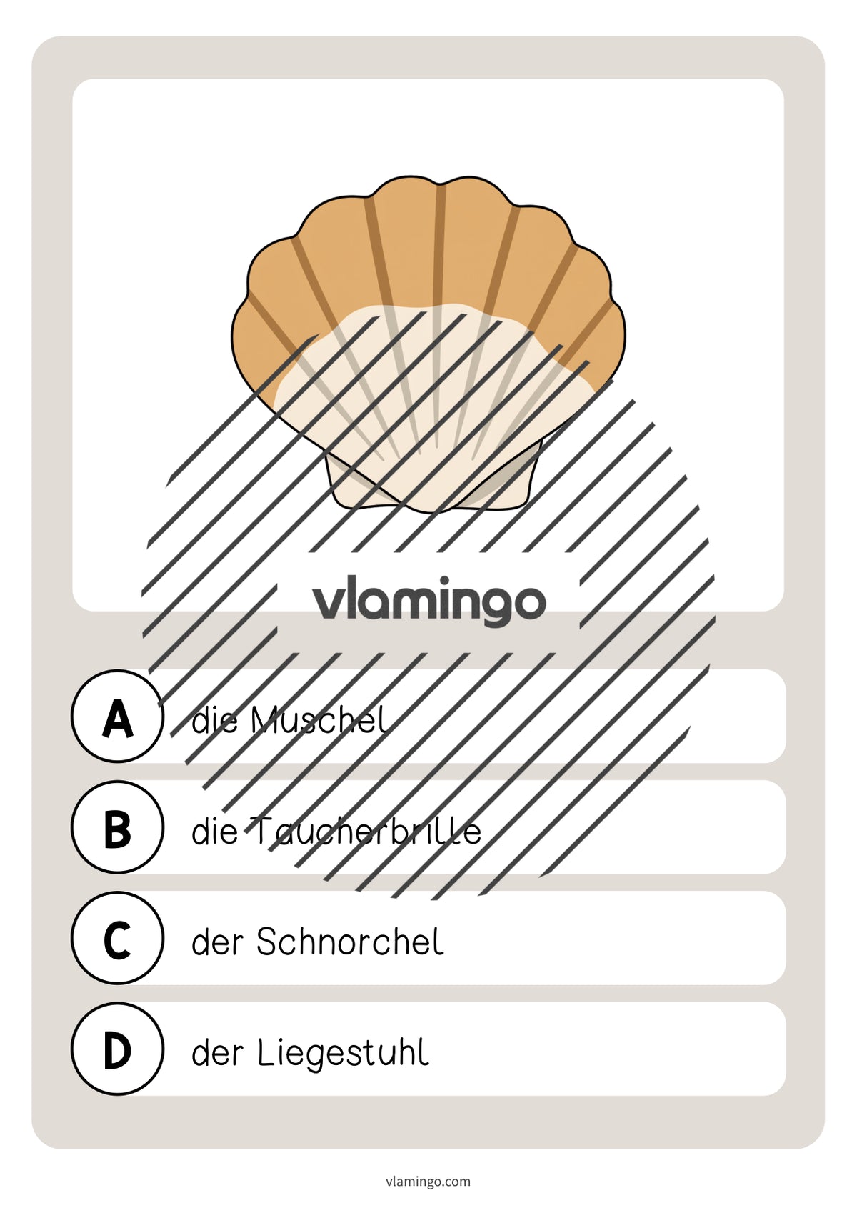 de deutsch strand vokabelquiz 013